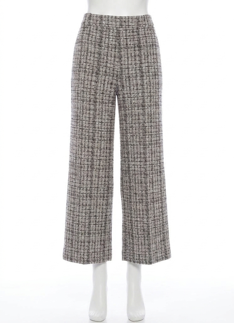 NEW LYSSE erin hi waist leg neoprene pants in lush tweed texture